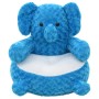Elefante de peluche azul de vidaXL, Animales de peluche - Ref: Foro24-80240, Precio: 43,22 €, Descuento: %