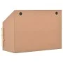 Ponedero para gallinas 4 compartimentos madera pino 93x40x65 cm de vidaXL, Incubadoras de huevos - Ref: Foro24-170655, Precio...