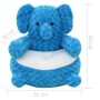 Elefante de peluche azul de vidaXL, Animales de peluche - Ref: Foro24-80240, Precio: 43,22 €, Descuento: %