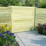 Puerta de valla de madera de pino impregnada 100x100 cm de vidaXL, Puertas de jardín - Ref: Foro24-45333, Precio: 69,77 €, De...