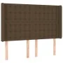 Headboard with light gray fabric ears 147x16x118/128 cm by , Headboards and footboards - Ref: Foro24-3120015, Price: 113,11 €...