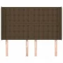 Headboard with light gray fabric ears 147x16x118/128 cm by , Headboards and footboards - Ref: Foro24-3120015, Price: 113,11 €...