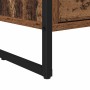 Mesa de Noche 2 pcs Madera Vieja 39,5 x 30 x 50 cm