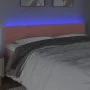 Pink velvet headboard with LED 160x5x78/88 cm by , Headboards and footboards - Ref: Foro24-3121811, Price: 57,22 €, Discount: %