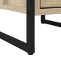 Mesa de Noche con cajón 2 pcs Sonoma 39,5 x 30 x 50 cm