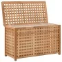 Truhe für schmutzige Kleidung aus massivem Walnussholz 77,5 x 37,5 x 46,5 cm von vidaXL, Wäschekörbe - Ref: Foro24-247602, Pr...