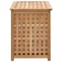 Trunk for dirty clothes solid walnut wood 77.5x37.5x46.5 cm by vidaXL, Laundry baskets - Ref: Foro24-247602, Price: 101,85 €,...