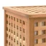 Truhe für schmutzige Kleidung aus massivem Walnussholz 77,5 x 37,5 x 46,5 cm von vidaXL, Wäschekörbe - Ref: Foro24-247602, Pr...