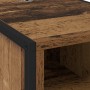Mesa de Noche con cajón 2 pcs Madera Vieja 39,5 x 30 x 50 cm