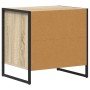 Mesa de Noche con cajón 2 pcs Sonoma 50 x 39,5 x 50 cm en Mesitas de noche | Comprar online en Foro24