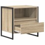 Mesa de Noche con cajón 2 pcs Sonoma 50 x 39,5 x 50 cm en Mesitas de noche | Comprar online en Foro24
