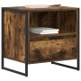 Mesa de Noche Roble Humo 50 x 39,5 x 50 cm Madera contrachapada
