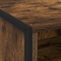 Mesa de Noche Roble Humo 50 x 39,5 x 50 cm Madera contrachapada