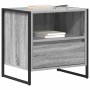 Mesa de Noche con cajón 2 pcs Gris Sonoma 50 x 39,5 x 50 cm