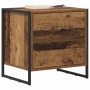Mesa de Noche con cajón Madera Vieja 50 x 39.5 x 50 cm
