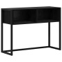 Mesa Auxiliar Roble Negro 100 x 36 x 75 cm Madera contrachapada en Mesas auxiliares | Comprar online en Foro24