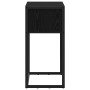 Mesa Auxiliar Roble Negro 100 x 36 x 75 cm Madera contrachapada en Mesas auxiliares | Comprar online en Foro24