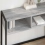 Mesa Auxiliar Gris Sonoma 100 x 36 x 75 cm Madera contrachapada en Mesas auxiliares | Comprar online en Foro24