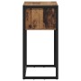 Mesa Auxiliar con almacenamiento Madera Vieja 100 x 36 x 75 cm en Mesas auxiliares | Comprar online en Foro24