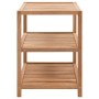 Solid walnut wood bathroom shelf 65x40x55 cm by vidaXL, Towel racks - Ref: Foro24-247606, Price: 85,28 €, Discount: %