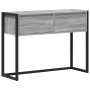 Mesa Auxiliar Gris Sonoma 100 x 36 x 75 cm Madera contrachapada en Mesas auxiliares | Comprar online en Foro24