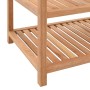Solid walnut wood bathroom shelf 65x40x55 cm by vidaXL, Towel racks - Ref: Foro24-247606, Price: 85,28 €, Discount: %
