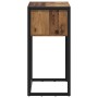 Mesa Auxiliar con cajón Madera Vieja 100 x 36 x 75 cm en Mesas auxiliares | Comprar online en Foro24