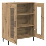 Vitrina Roble artesanal 69,5 x 34 x 90 cm Madera contrachapada en Aparadores | Comprar online en Foro24