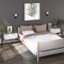 Wand-Nachttische 2 Einheiten weiß glänzend von vidaXL, Nachttische - Ref: Foro24-810948, Preis: 72,37 €, Rabatt: %