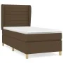 Box spring bed with dark brown fabric mattress 80x200 cm by , Beds and slatted bases - Ref: Foro24-3128560, Price: 330,05 €, ...
