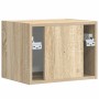 Mueble de TV Montado en la Pared Sonoma 60 x 31 x 29.5 cm en Muebles TV | Comprar online en Foro24