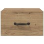 Armario de Noche con cajón Roble Artesanal 35 x 35 x 20 cm