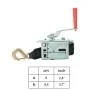 Cabrestante manual con correa 360 kg de vidaXL, Cabrestantes - Ref: Foro24-143993, Precio: 32,27 €, Descuento: %