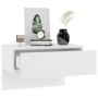 Wand-Nachttische 2 Einheiten weiß glänzend von vidaXL, Nachttische - Ref: Foro24-810948, Preis: 72,37 €, Rabatt: %