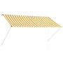 Ausziehbares Markisentuch 250x150 cm in Gelb und Weiß. von vidaXL, Markisen - Ref: Foro24-143754, Preis: 47,44 €, Rabatt: %