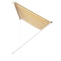 Ausziehbares Markisentuch 250x150 cm in Gelb und Weiß. von vidaXL, Markisen - Ref: Foro24-143754, Preis: 47,44 €, Rabatt: %