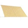 Ausziehbares Markisentuch 250x150 cm in Gelb und Weiß. von vidaXL, Markisen - Ref: Foro24-143754, Preis: 47,32 €, Rabatt: %