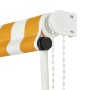Toldo retráctil 250x150 cm amarillo y blanco de vidaXL, Toldos - Ref: Foro24-143754, Precio: 47,44 €, Descuento: %