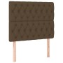 Boxspringbett mit dunkelbrauner Stoffmatratze 90x200 cm von , Betten und Lattenroste - Ref: Foro24-3136808, Preis: 406,57 €, ...