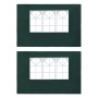 Partyzelt Seitenwände mit Fenster 2 Stk. PE grün von vidaXL, Zelte und Pavillons - Ref: Foro24-45119, Preis: 22,30 €, Rabatt: %