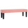 Cama box spring con colchón terciopelo rosa 160x200 cm de , Camas y somieres - Ref: Foro24-3137916, Precio: 575,83 €, Descuen...