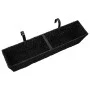 Black water hyacinth 2-piece planter set by vidaXL, Pots and planters - Ref: Foro24-45582, Price: 92,13 €, Discount: %