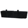 Black water hyacinth 2-piece planter set by vidaXL, Pots and planters - Ref: Foro24-45582, Price: 100,33 €, Discount: %