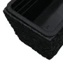 Black water hyacinth 2-piece planter set by vidaXL, Pots and planters - Ref: Foro24-45582, Price: 92,13 €, Discount: %
