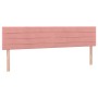 Boxspringbett mit rosa Samtmatratze 160x200 cm von , Betten und Lattenroste - Ref: Foro24-3141376, Preis: 453,10 €, Rabatt: %