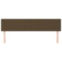 Cabeceros 2 unidades de tela marrón oscuro 90x5x78/88 cm de , Cabeceros y pies de cama - Ref: Foro24-345827, Precio: 51,62 €,...