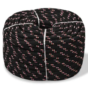 Polypropylen Marineseil 8 mm 500 m schwarz von vidaXL, Seile und Metallschnüre - Ref: Foro24-143809, Preis: 100,78 €, Rabatt: %