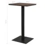 Dark ash bistro table 60x60x107 cm by , Kitchen and dining tables - Ref: Foro24-321925, Price: 99,51 €, Discount: %