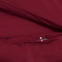 Burgundy cotton duvet cover set 200x220 cm by , Duvet covers - Ref: Foro24-136185, Price: 40,49 €, Discount: %