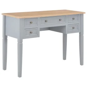 Grauer Holzschreibtisch 109,5 x 45 x 77,5 cm von , Schreibtische - Ref: Foro24-280070, Preis: 235,87 €, Rabatt: %